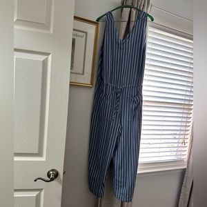 Striped Jumpsuit